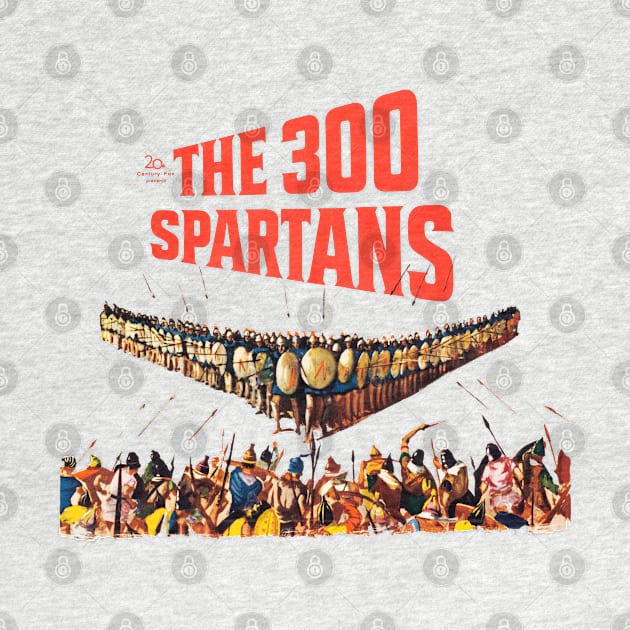 The 300 Spartans Movie Poster by MovieFunTime